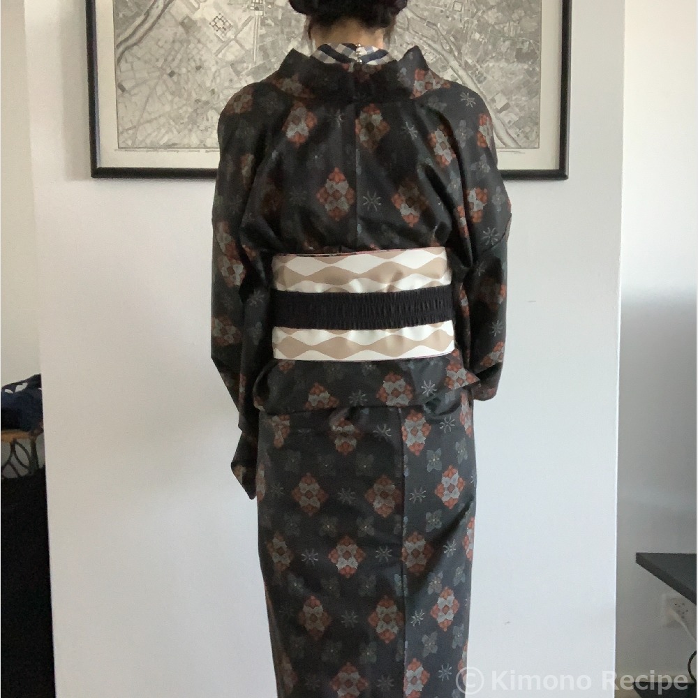 村山大島紬の和洋ミックス | きものレシピ | KimonoRecipe 村山大島紬の和洋ミックス | きものレシピ | KimonoRecipe